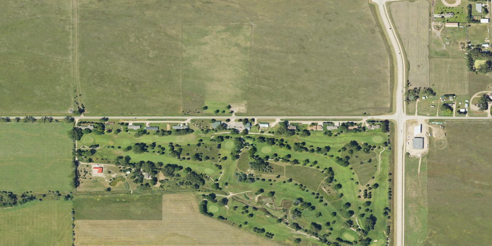 Satellite view of Indian Meadows Golf Course
