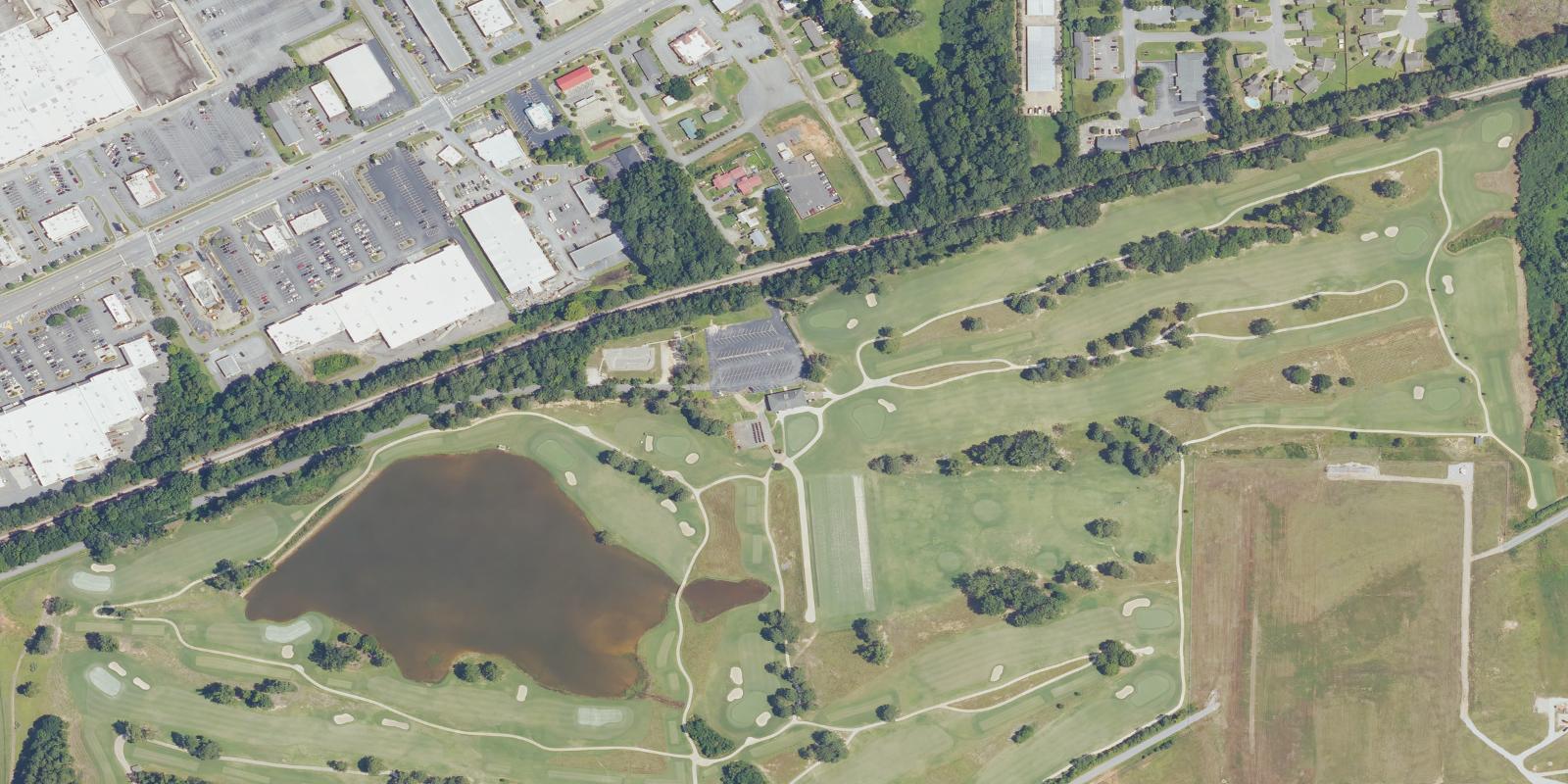 Satellite view of Indian Pines