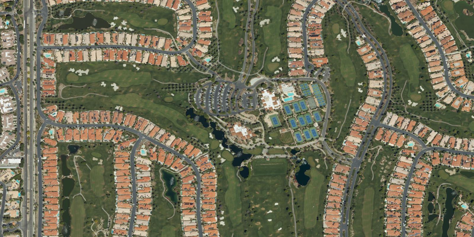Satellite view of Indian Ridge Country Club