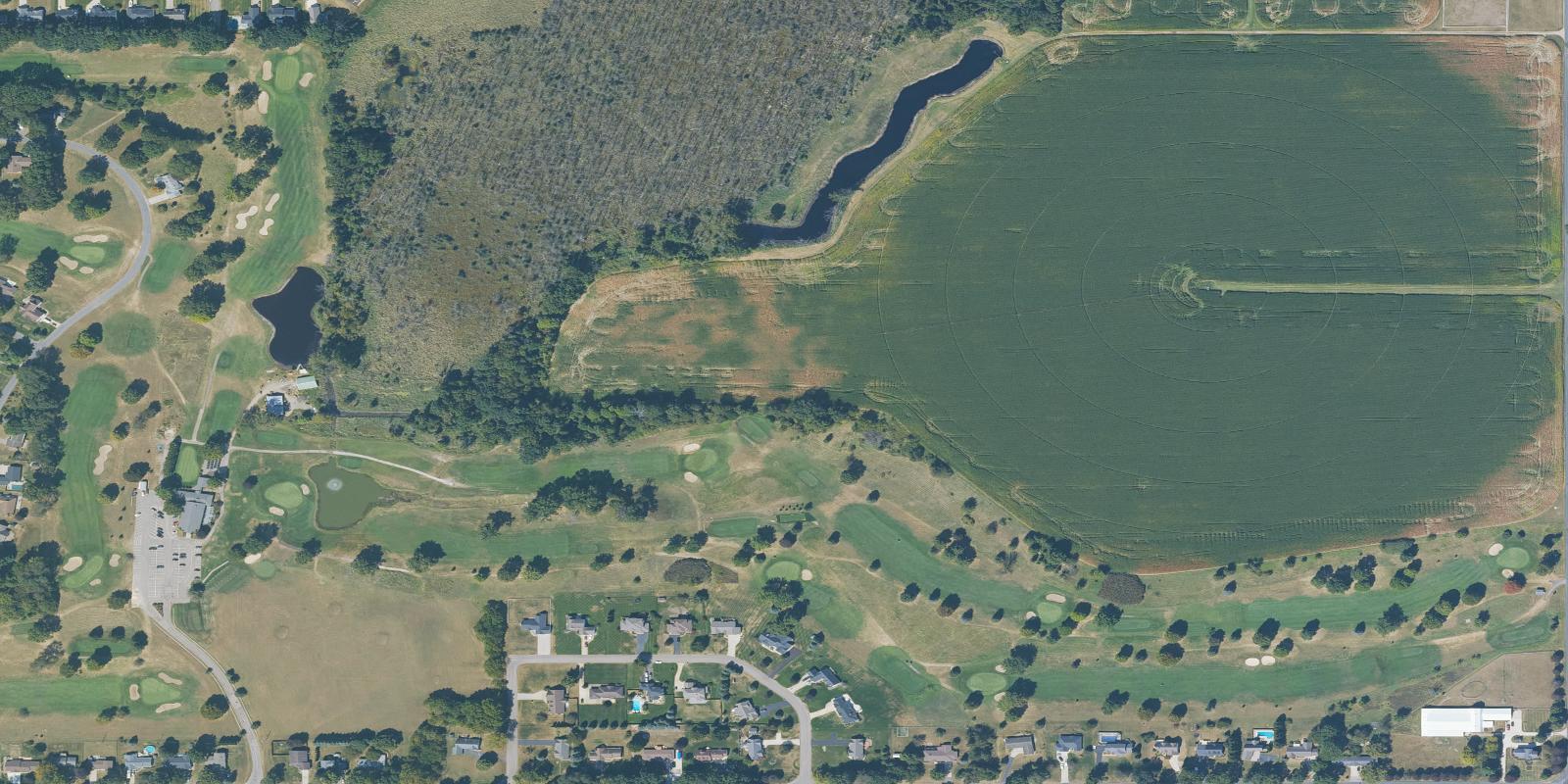 Satellite view of Indian Run Golf Club