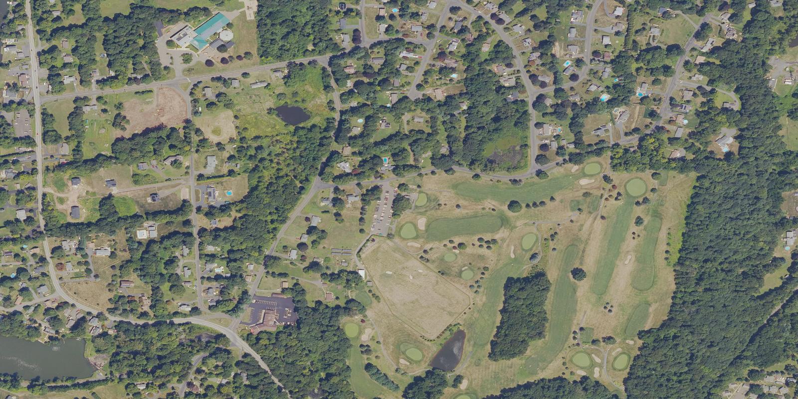 Satellite view of Indian Springs Golf Club