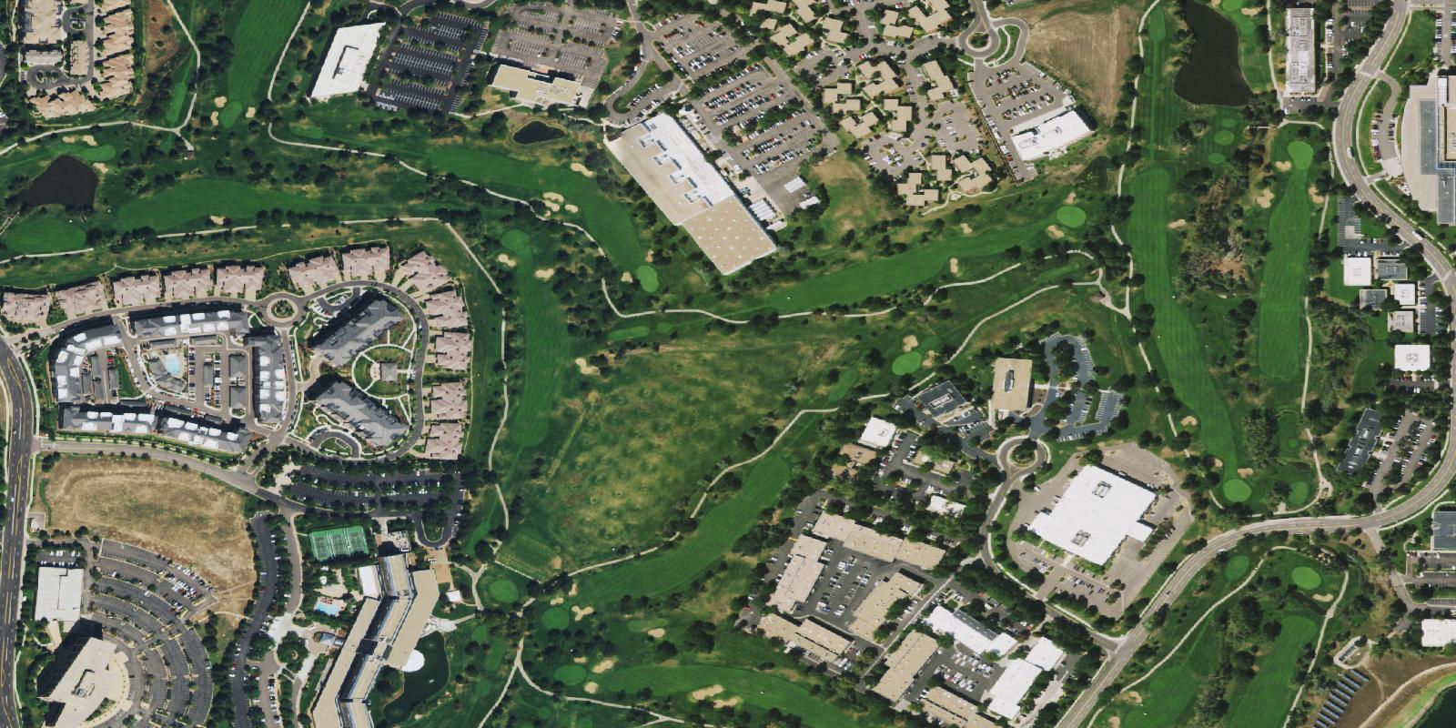Satellite view of Inverness Golf Club