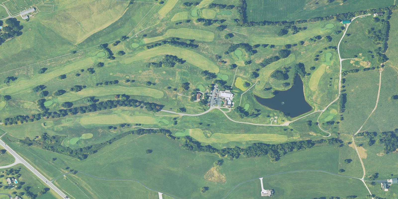 Satellite view of Irish Hills Golf Course