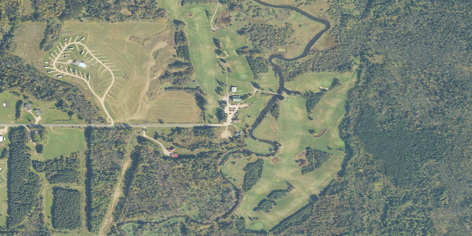 Satellite view of Irish Hills Golf Course