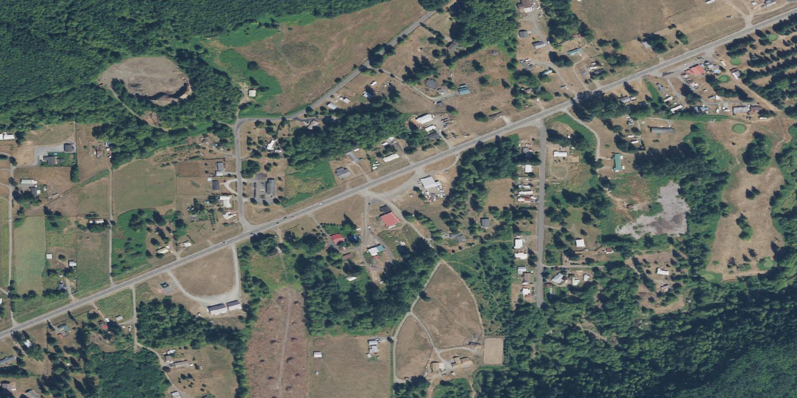 Satellite view of Ironwood Green Golf Course