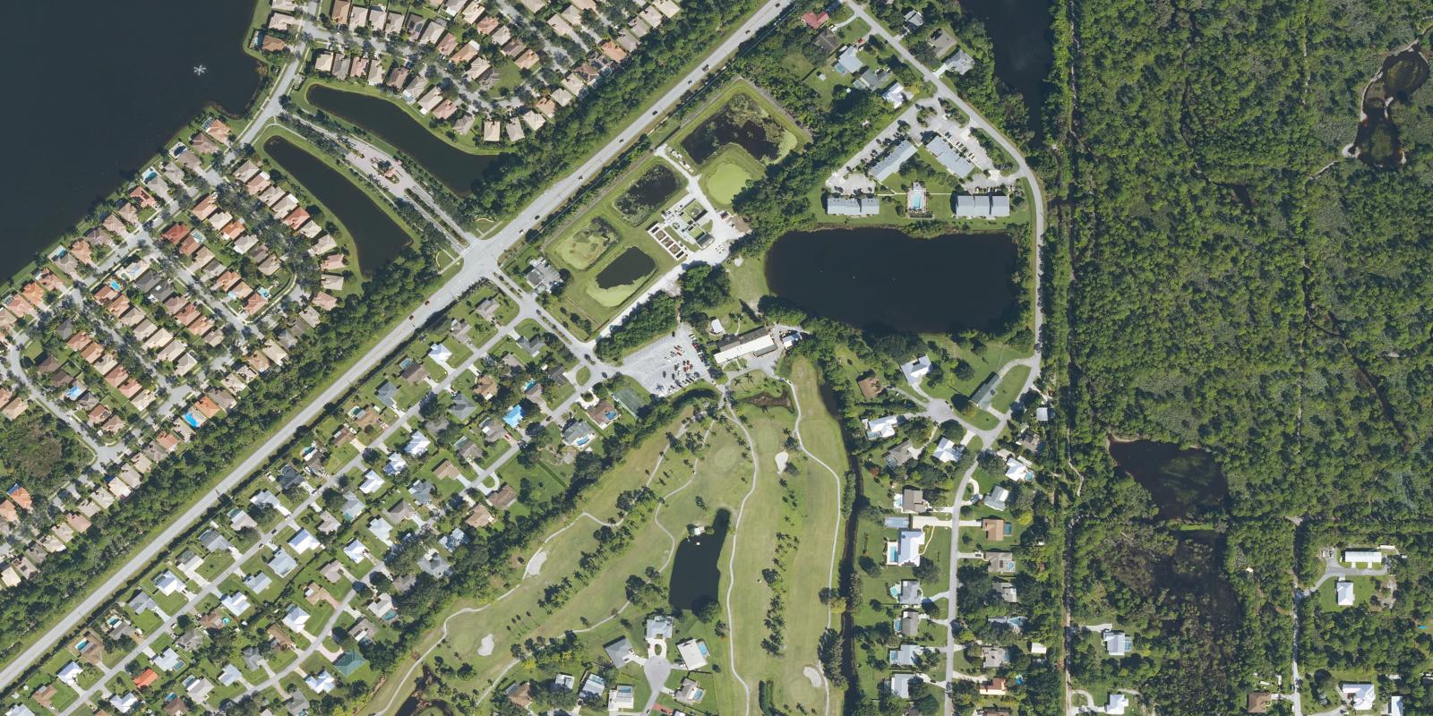 Satellite view of Island Pines Golf Club