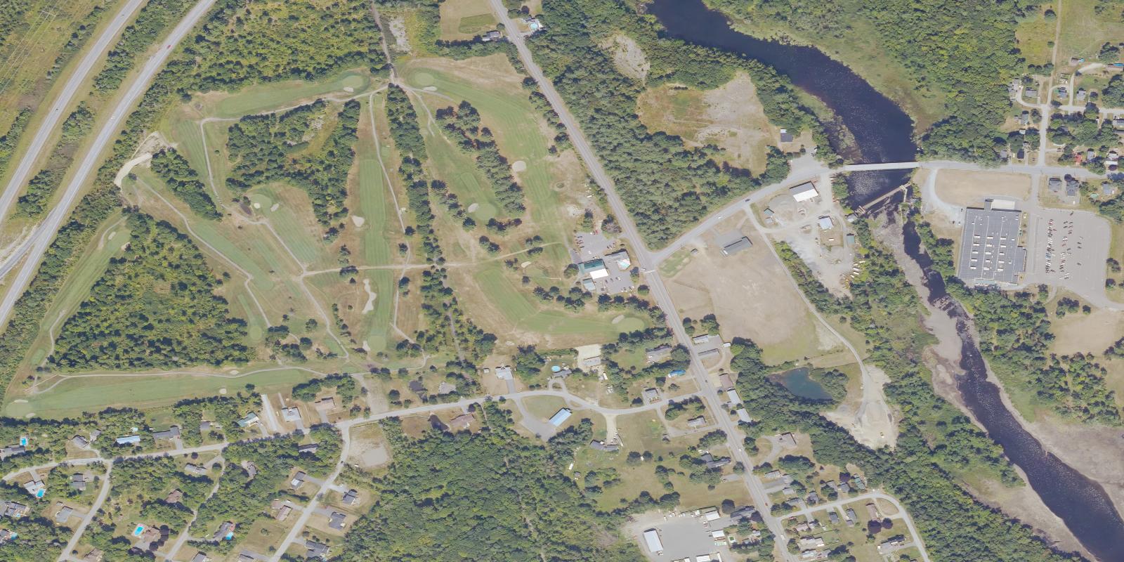Satellite view of J.W. Parks Golf Course