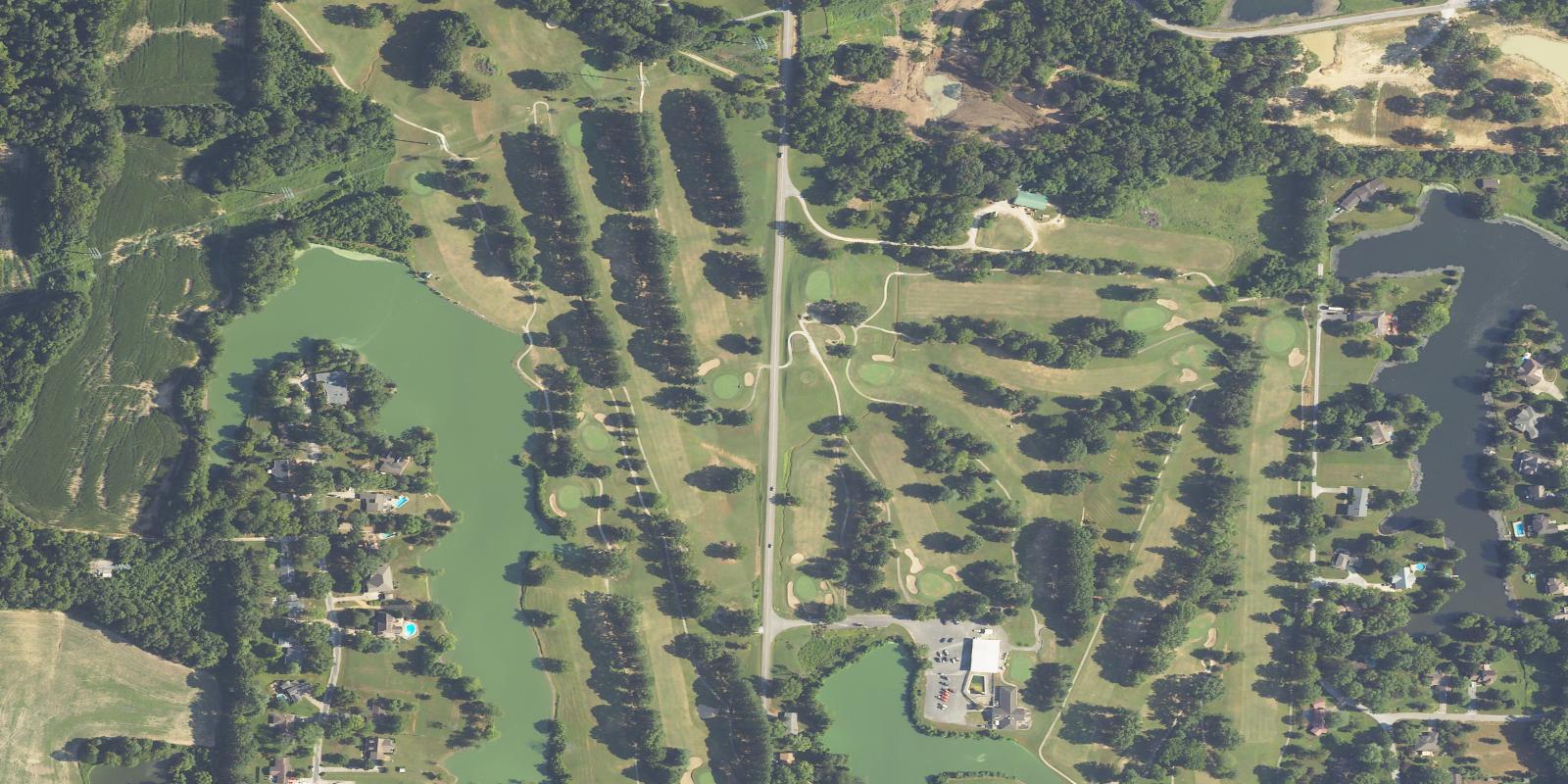Satellite view of Jackson County Country Club