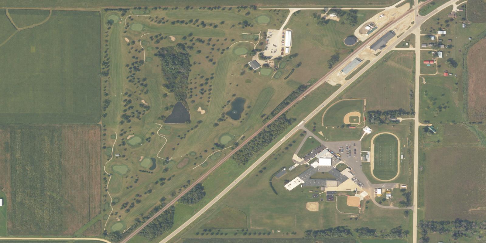 Satellite view of Jackson Heights Golf Club