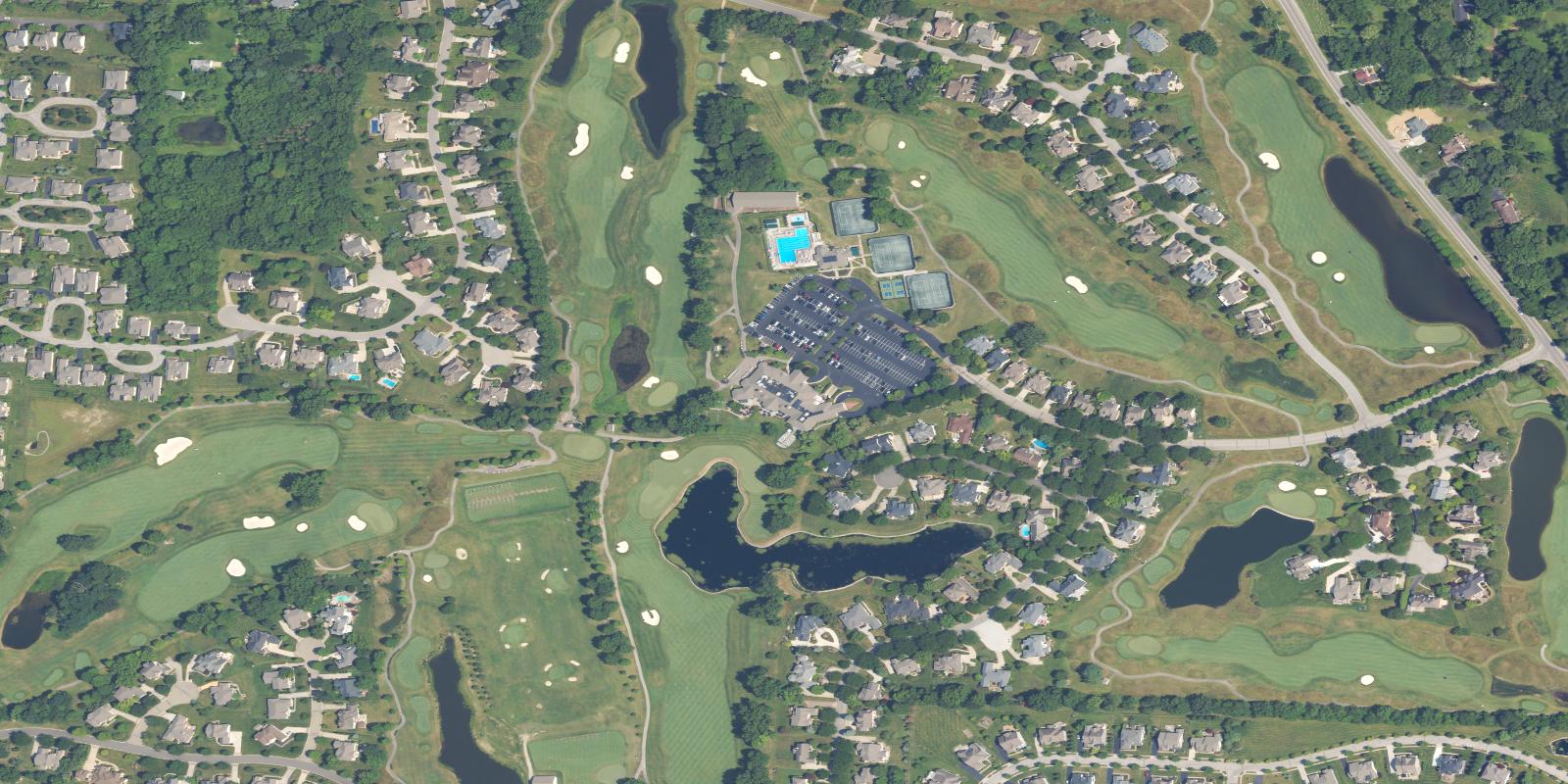 Satellite view of Jefferson Country Club