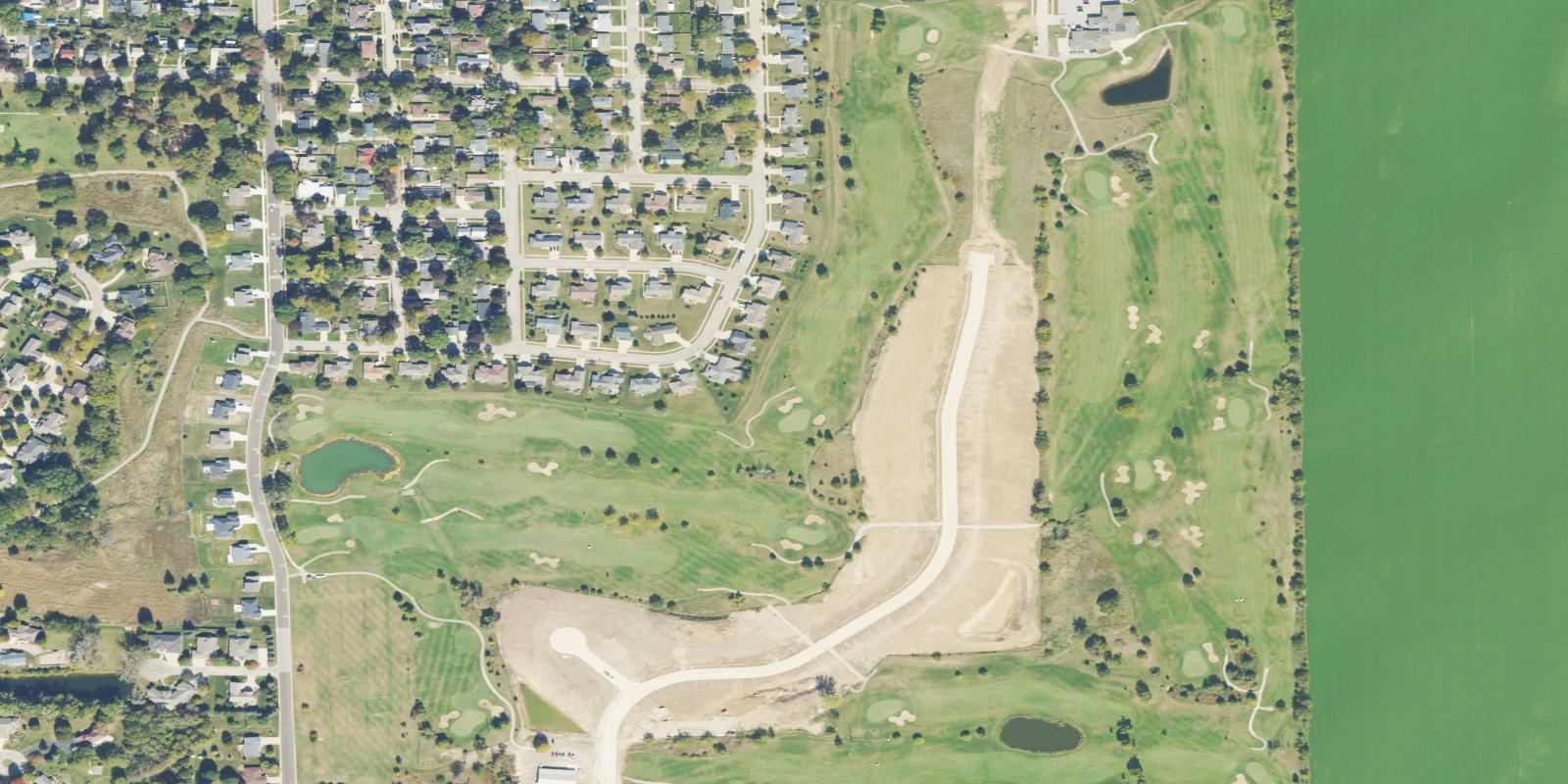 Satellite view of Jefferson Golf Club