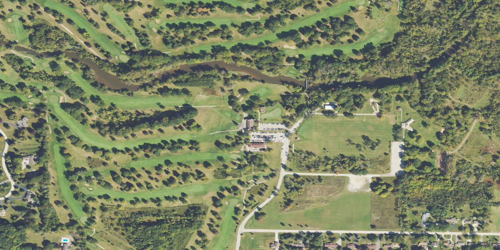 Satellite view of Johnson Park Golf Course
