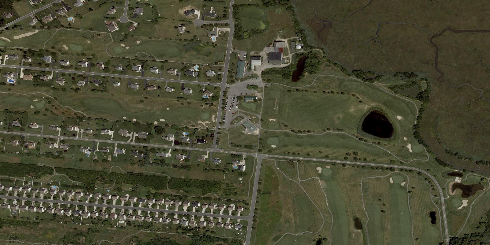 Satellite view of Jonathan's Landing Golf Course DE