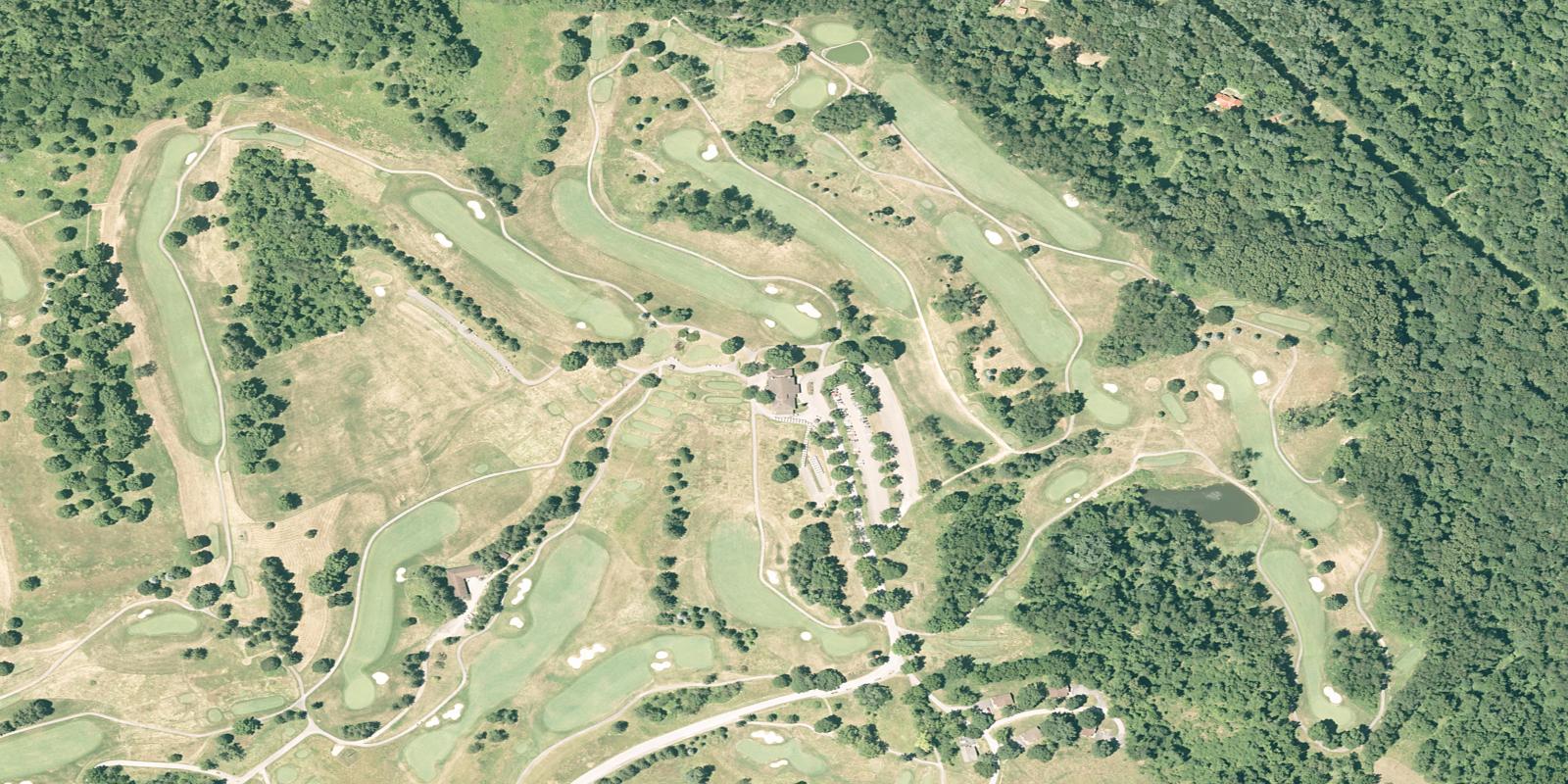 Satellite view of Jones Golf Course – Speidel (at Oglebay Resort)