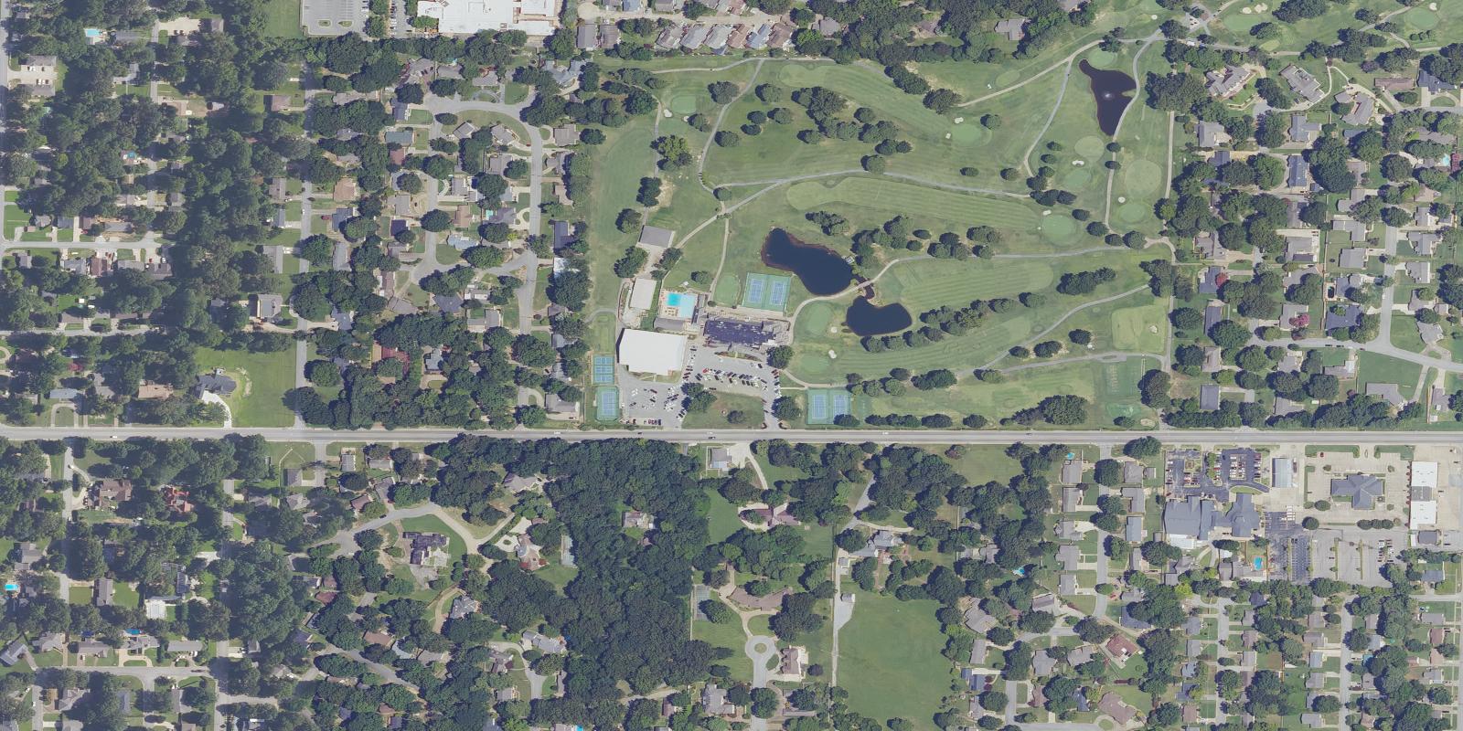 Satellite view of Jonesboro Country Club