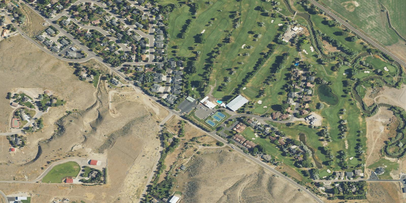 Satellite view of Juniper Hills Country Club