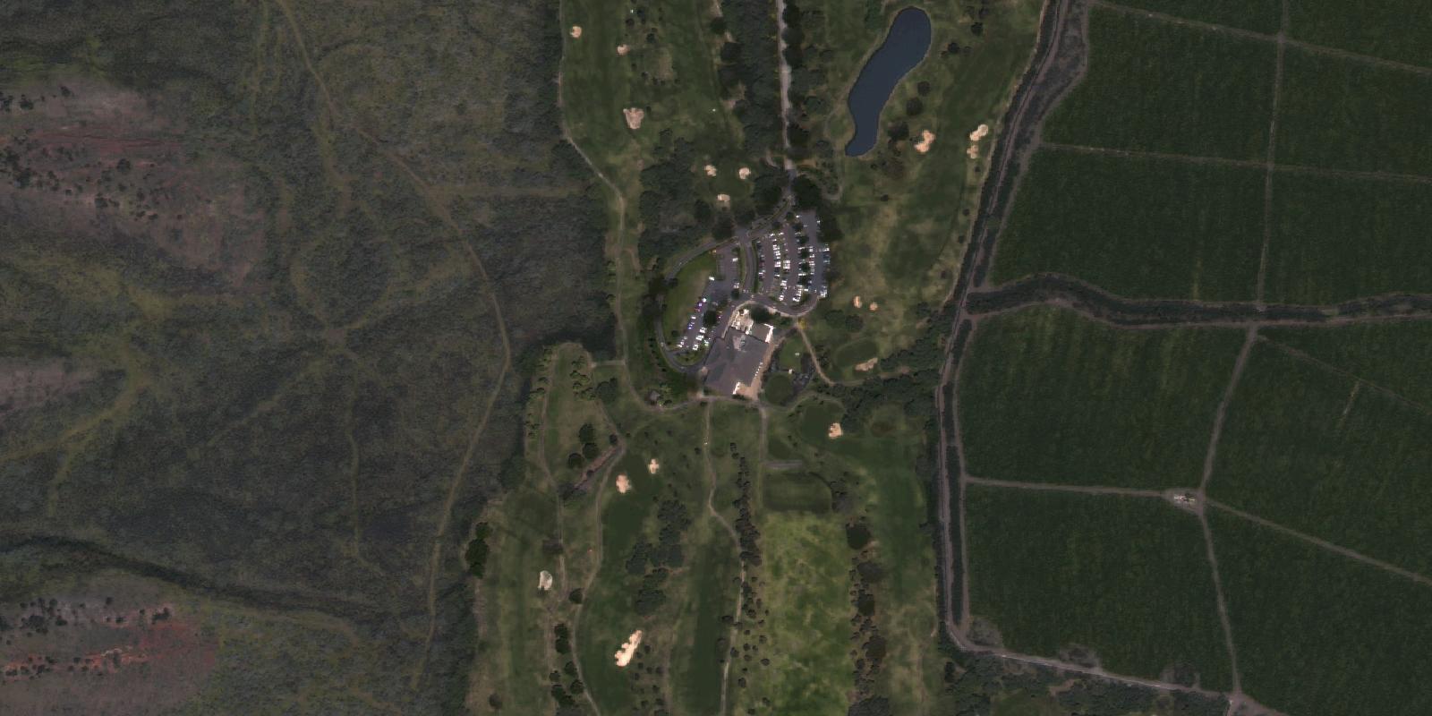 Satellite view of Kahili Golf Course
