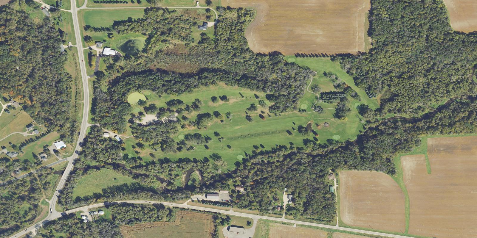 Satellite view of Kenyon Country Club