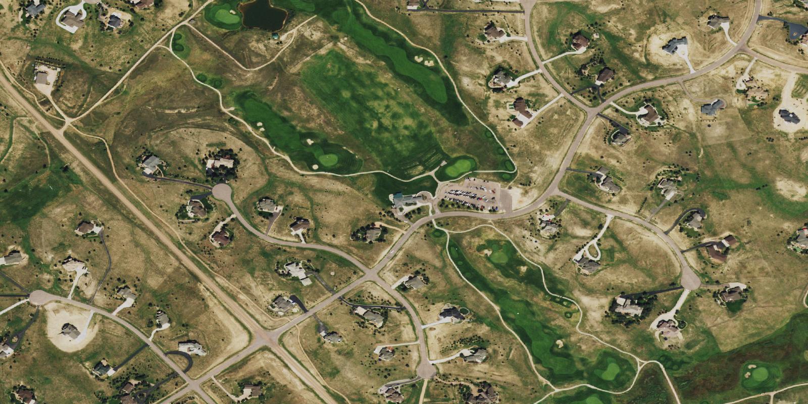 Satellite view of King's Deer Golf Club