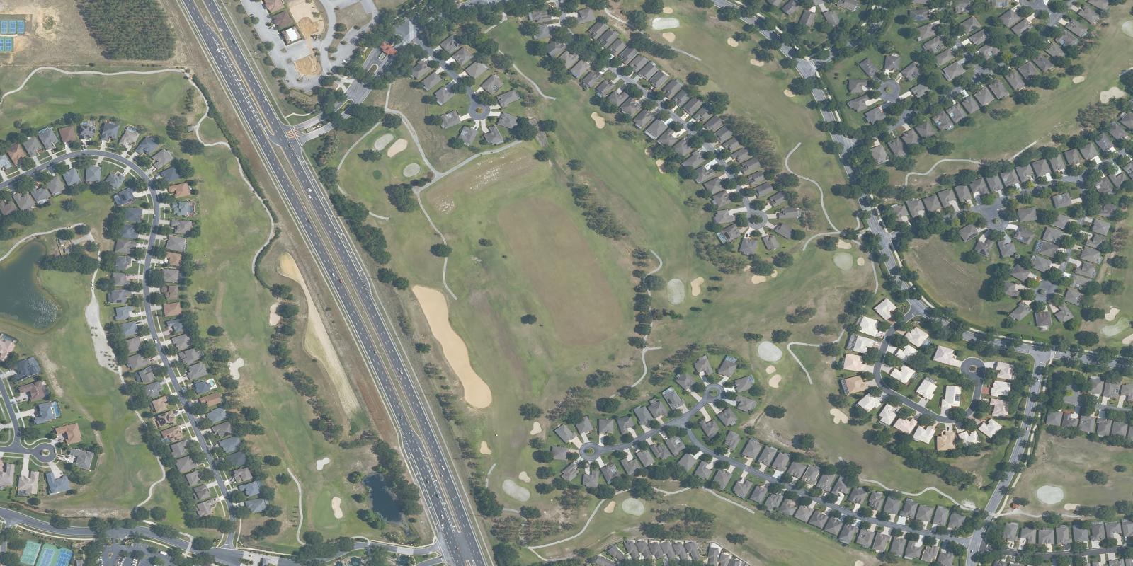 Satellite view of Kings Ridge Golf Club - Executive
