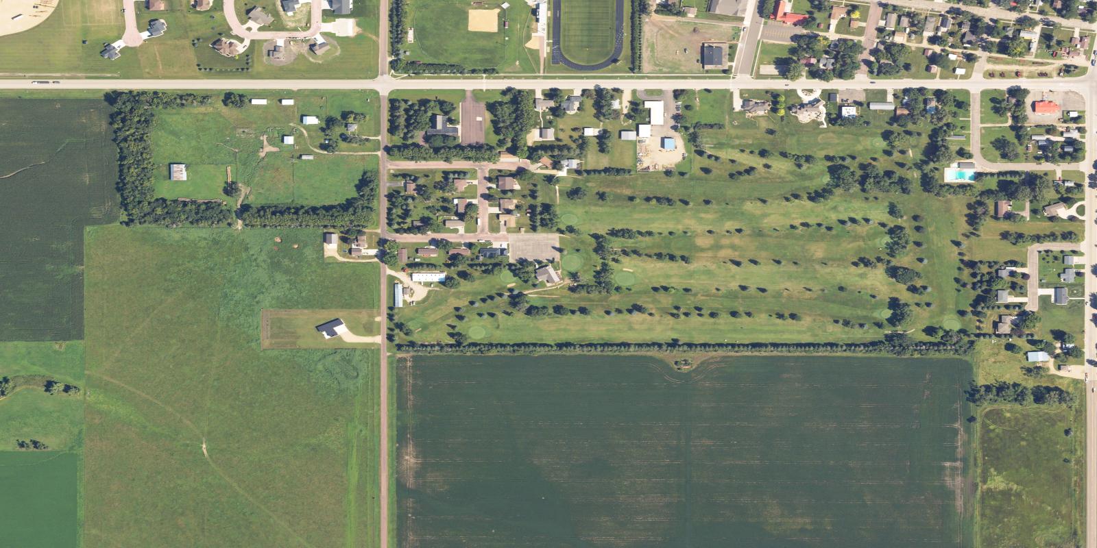 Satellite view of Kingsbury County Country Club