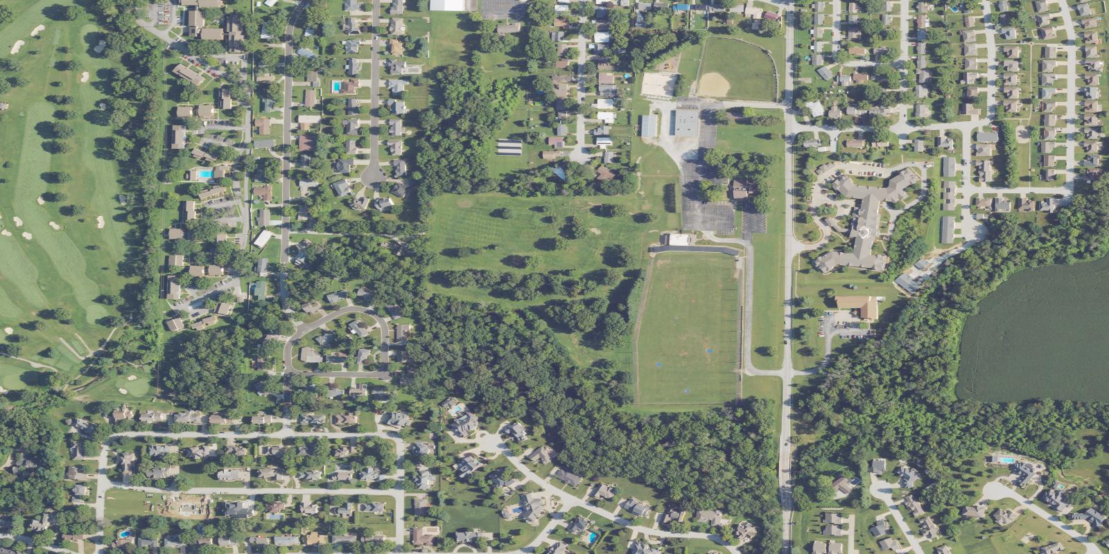 Satellite view of Knights of Columbus Par 3 Course
