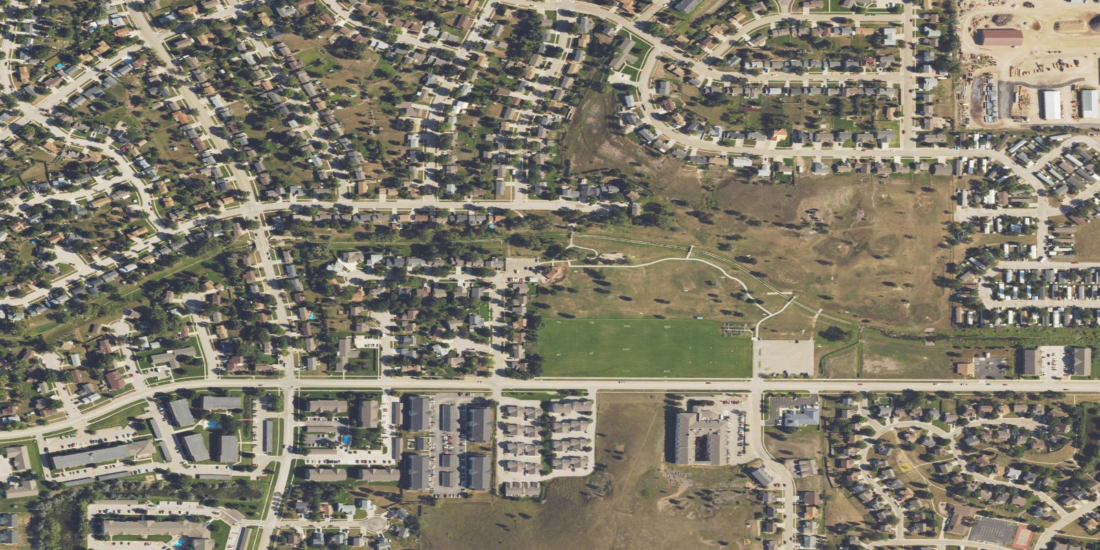 Satellite view of La Croix Links