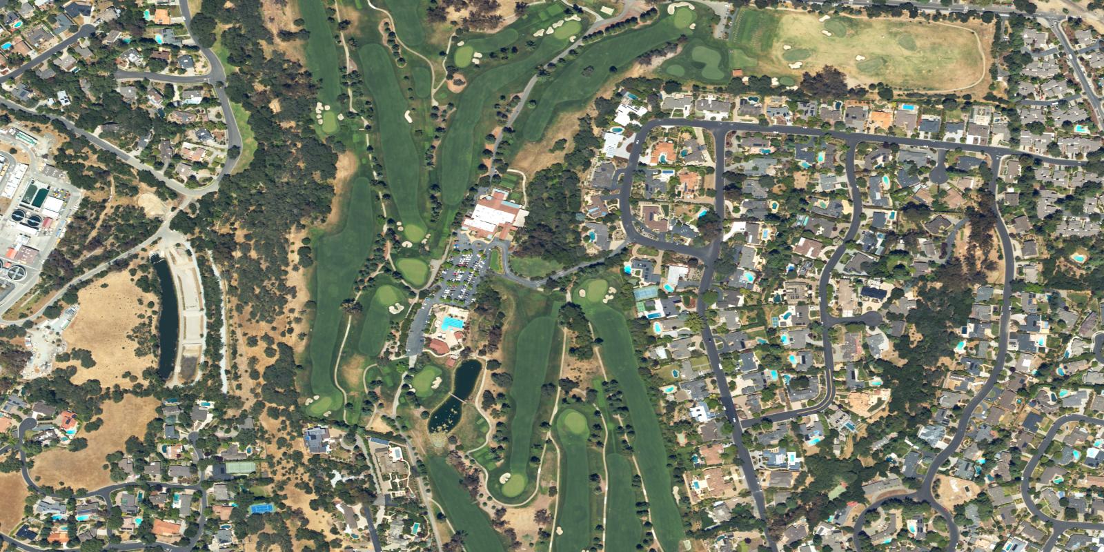 Satellite view of La Rinconada Country Club