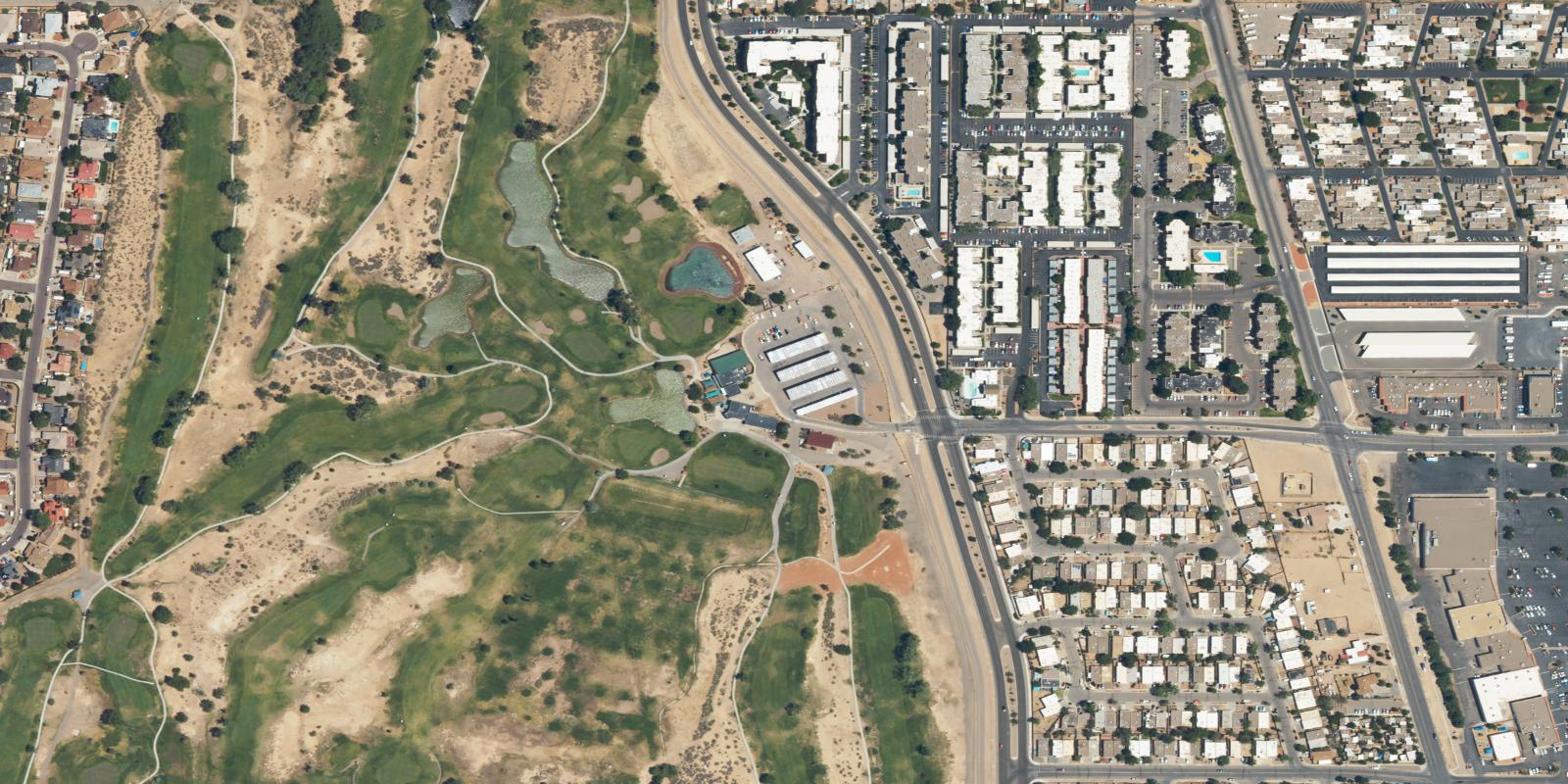 Satellite view of Ladera Golf Course