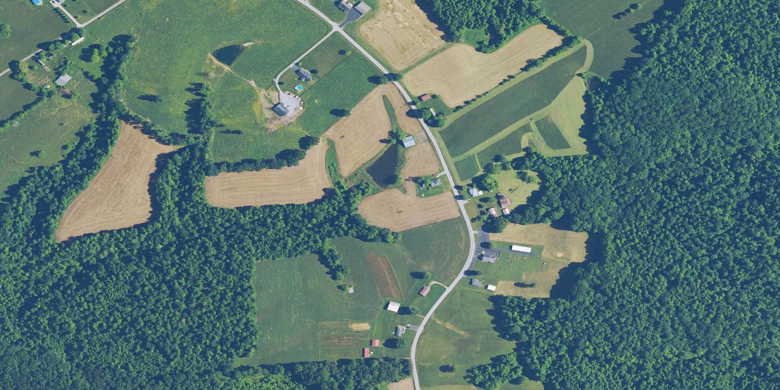 Satellite view of Lake Barrington Shores Golf Club