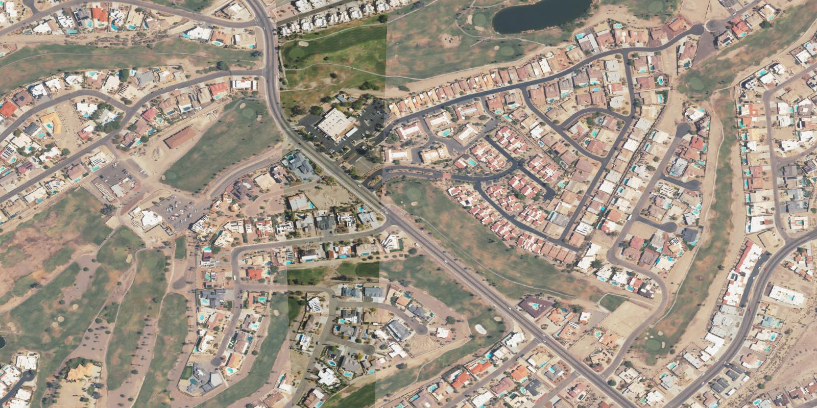 Satellite view of Lake Havasu Golf Club East Course