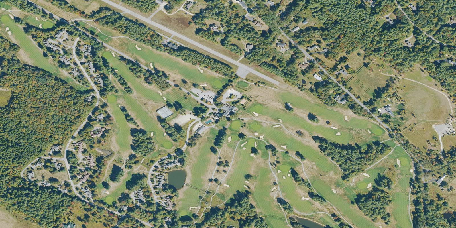 Satellite view of Lake Sunapee Country Club
