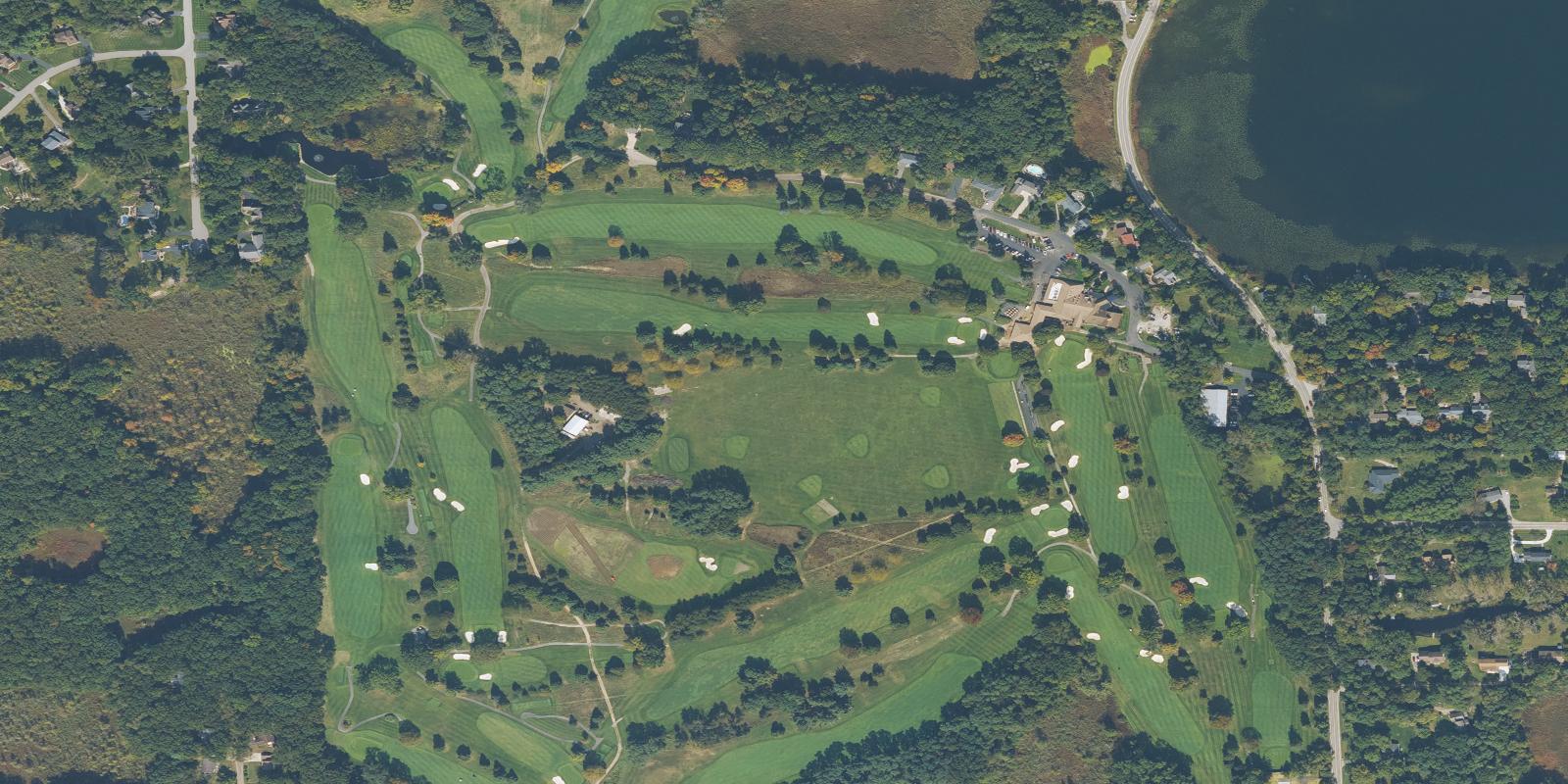 Satellite view of Lakelands Golf and Country Club