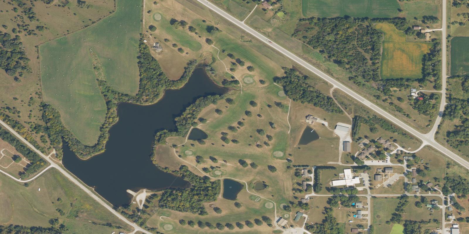 Satellite view of Lakeshore Golf and Country Club