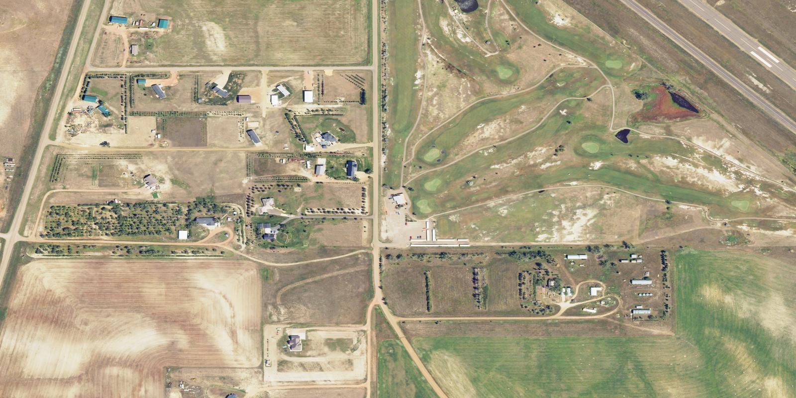 Satellite view of Lakeview Country Club