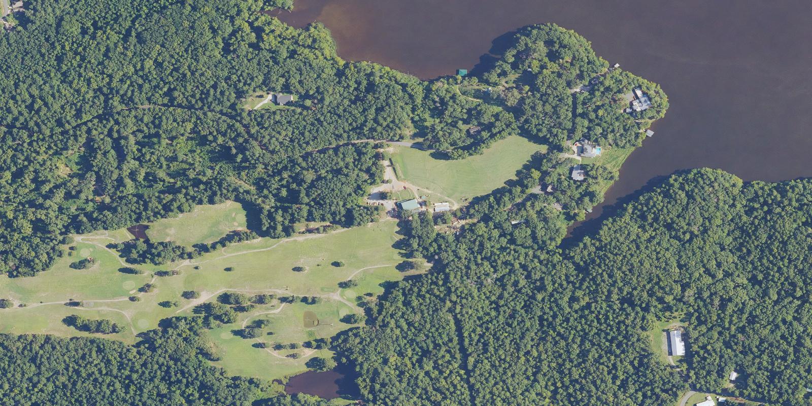 Satellite view of Lakeview Country Club
