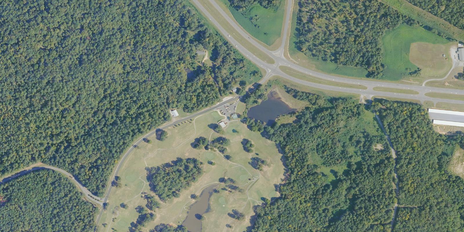 Satellite view of Lakewinds Golf Club