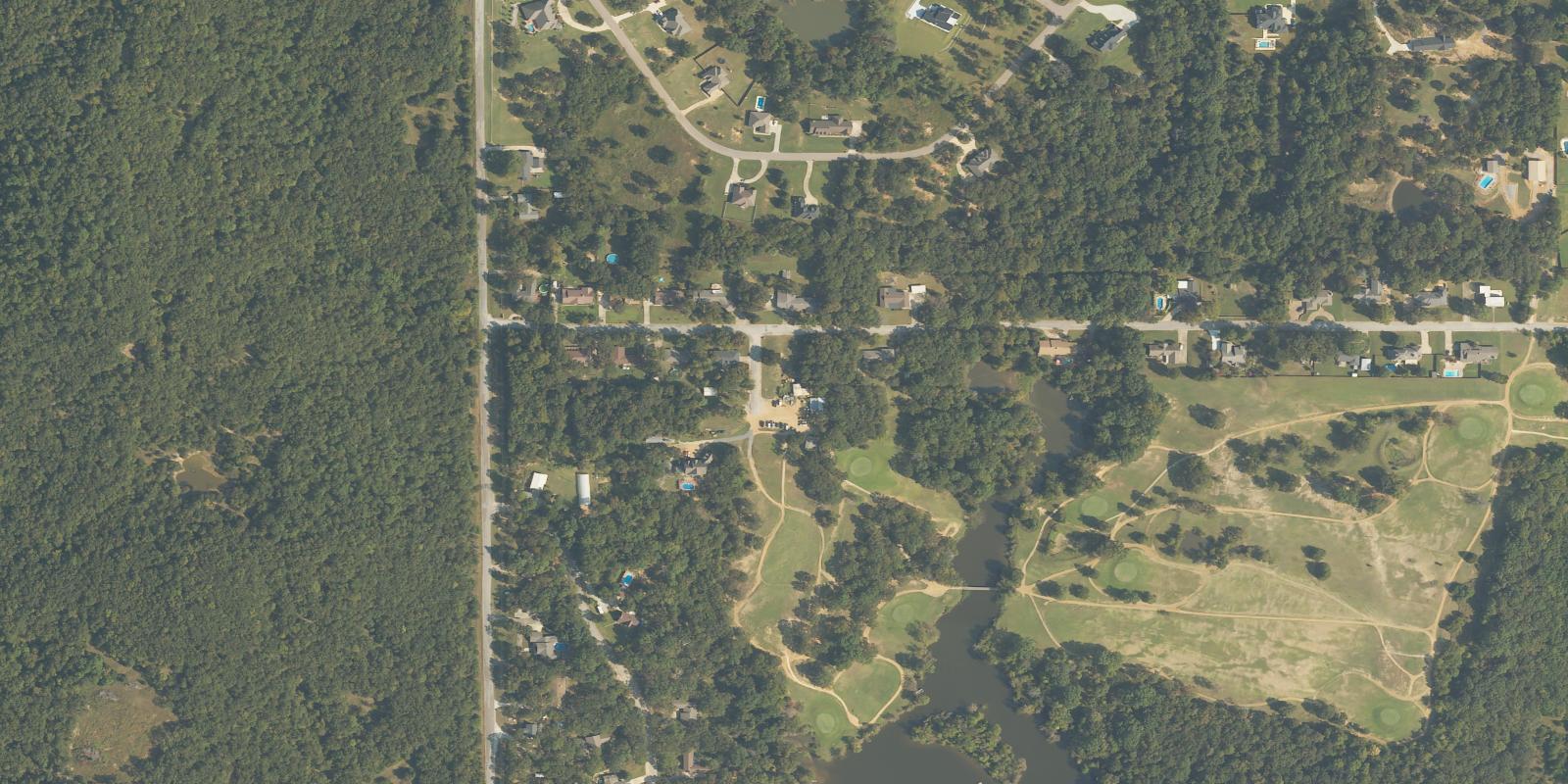 Satellite view of Lakewood Golf Course