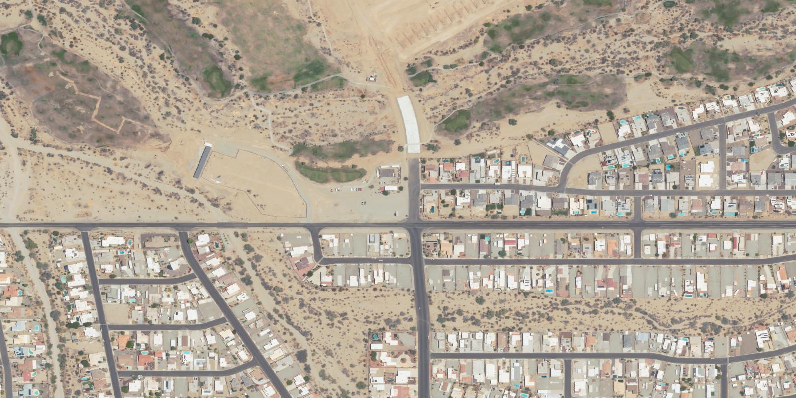 Satellite view of Las Barrancas Golf Course