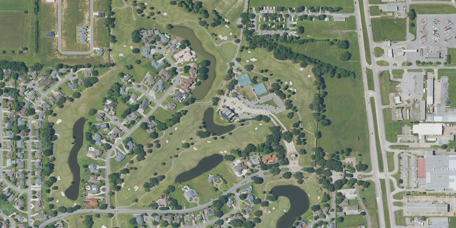 Satellite view of Le Triomphe Golf & Country Club
