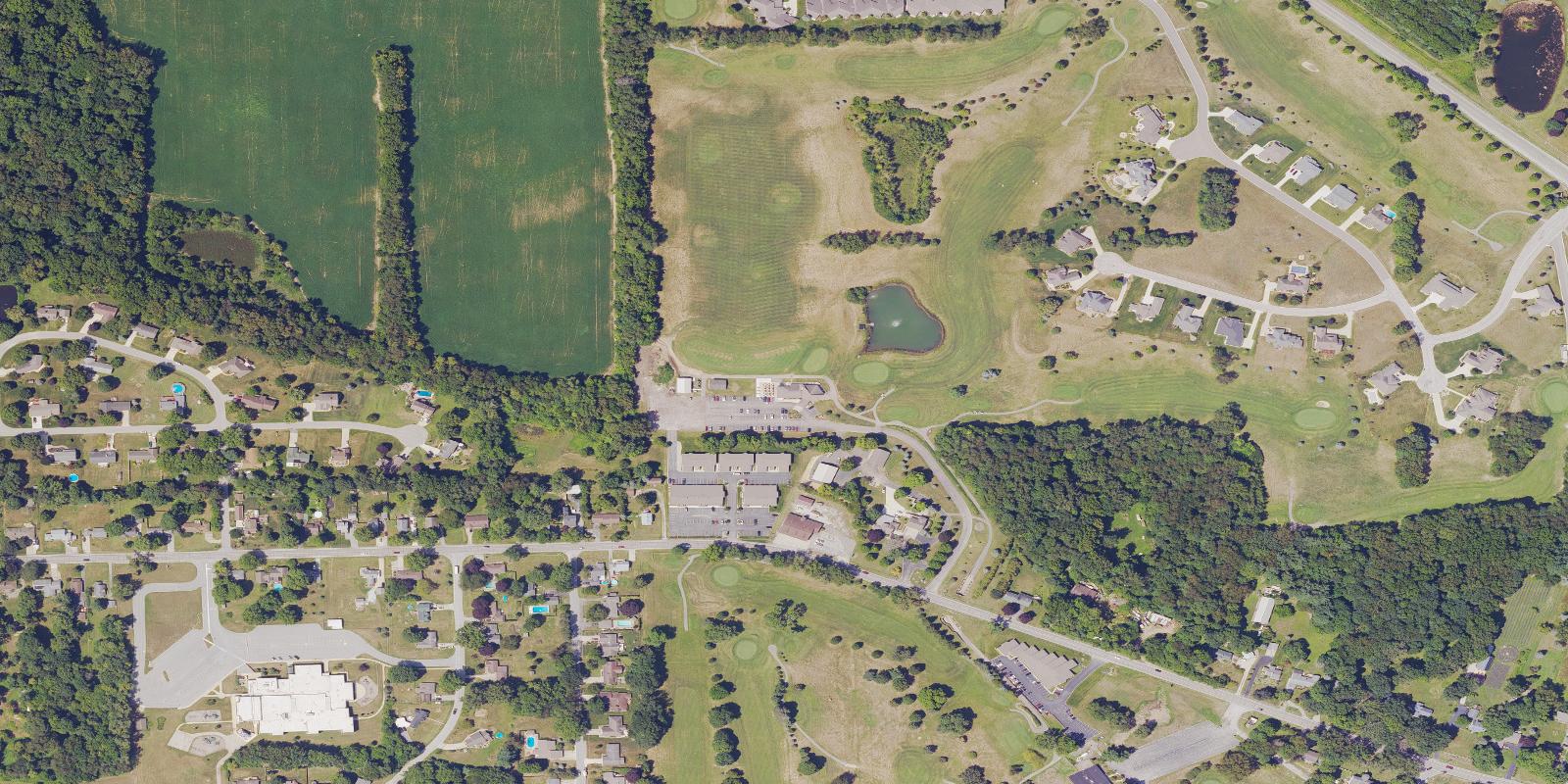 Satellite view of Legacy Golf Course