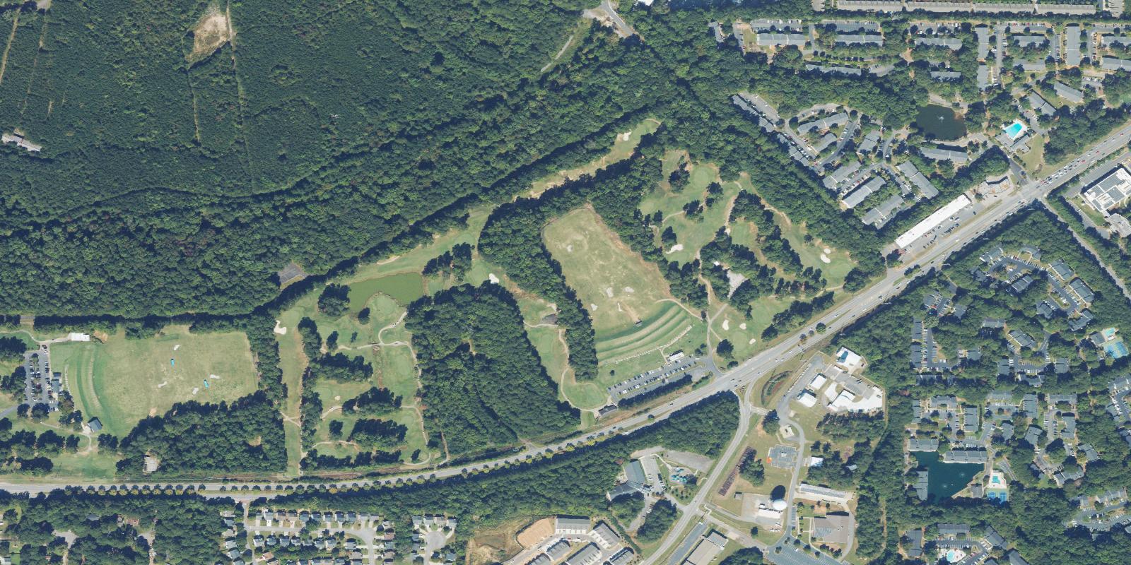 Satellite view of Legacy Golf Links
