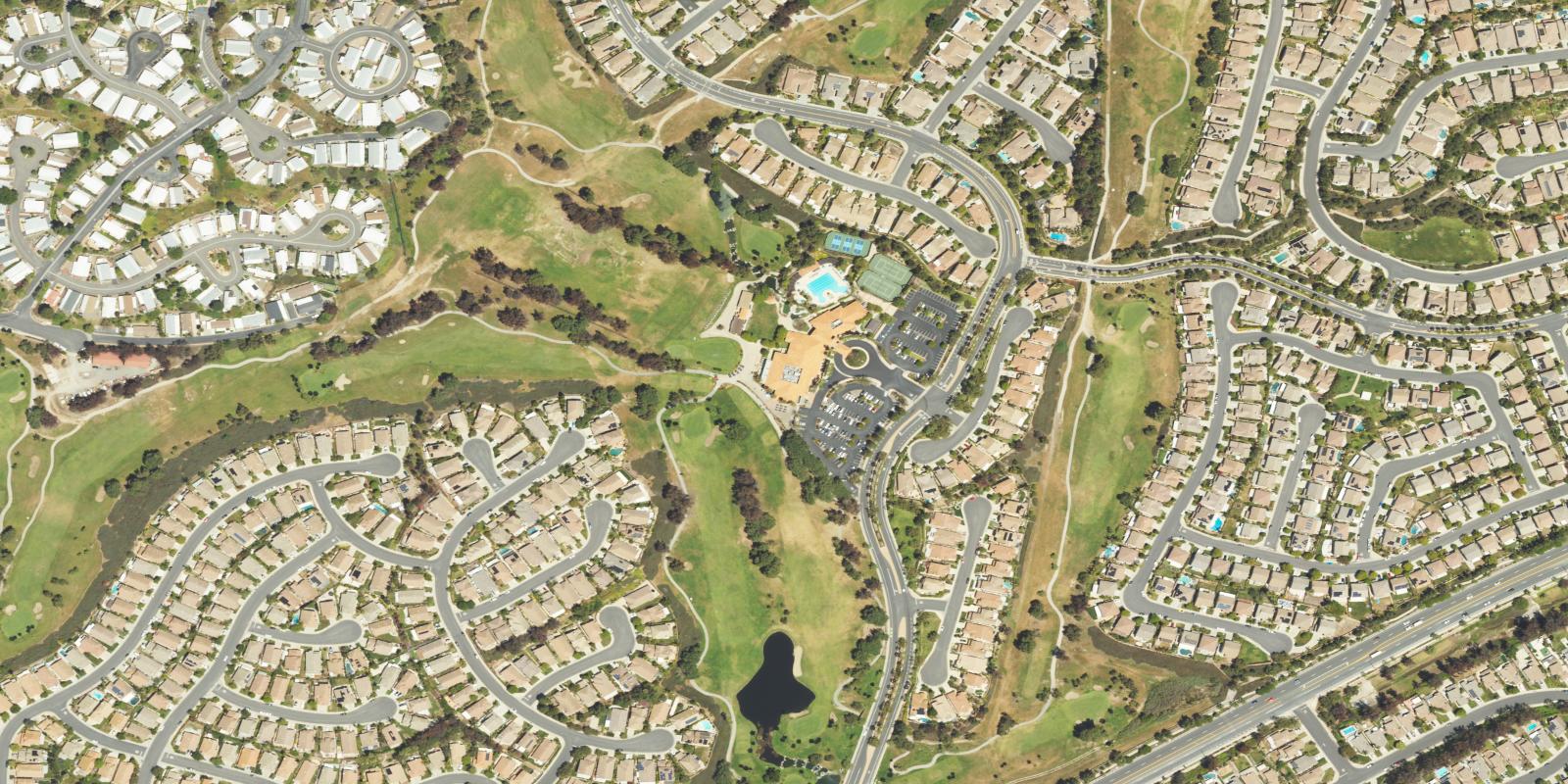 Satellite view of Legends Golf Club