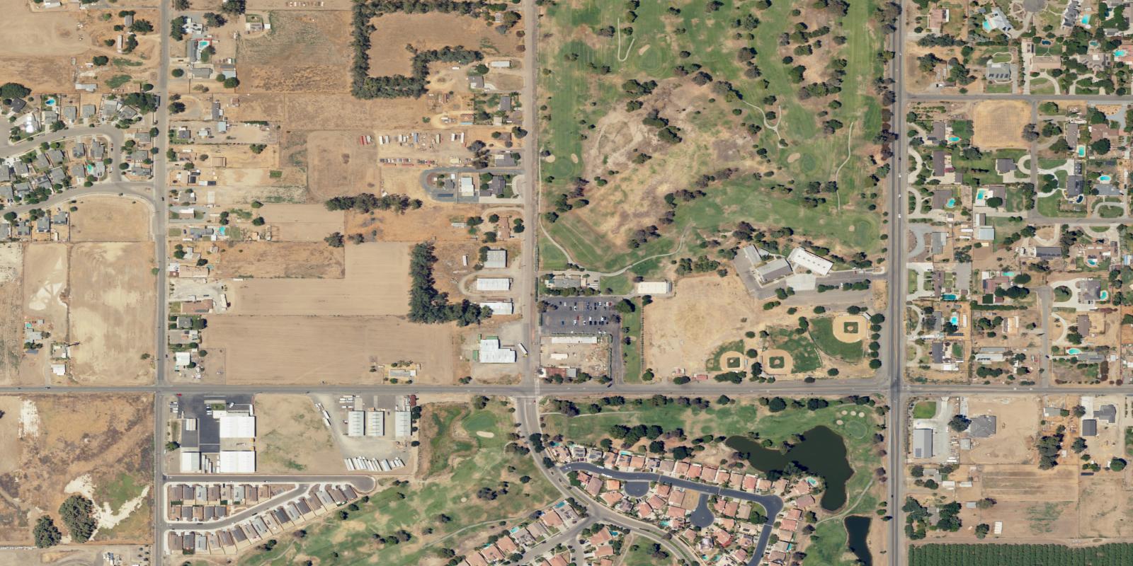 Satellite view of Lemoore