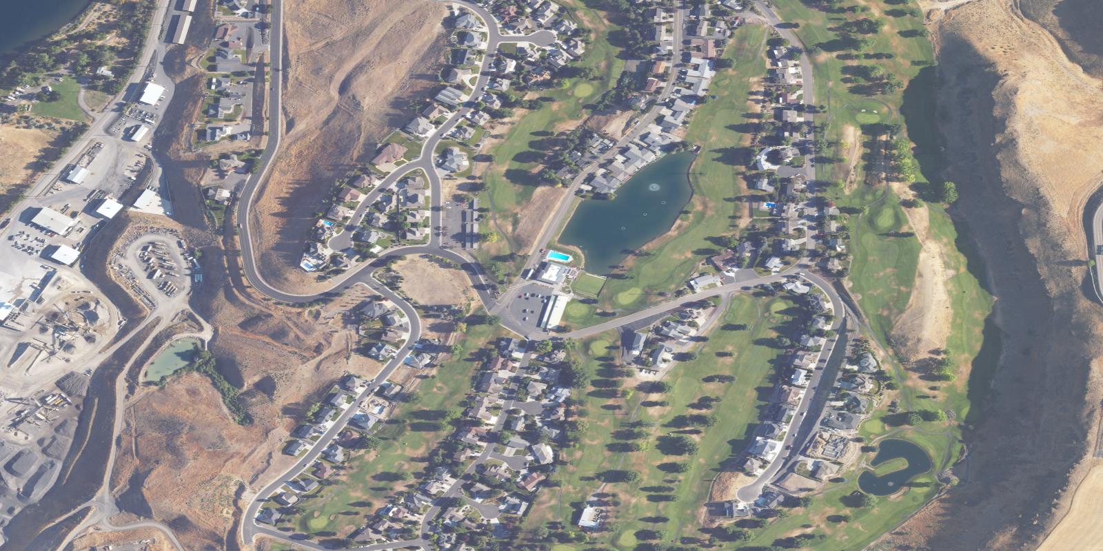 Satellite view of Lewiston Golf & Country Club