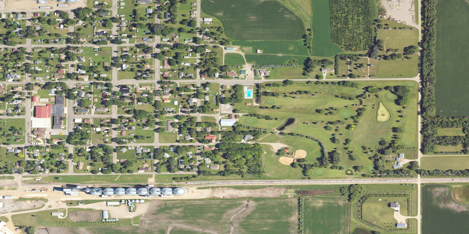 Satellite view of Lidgerwood