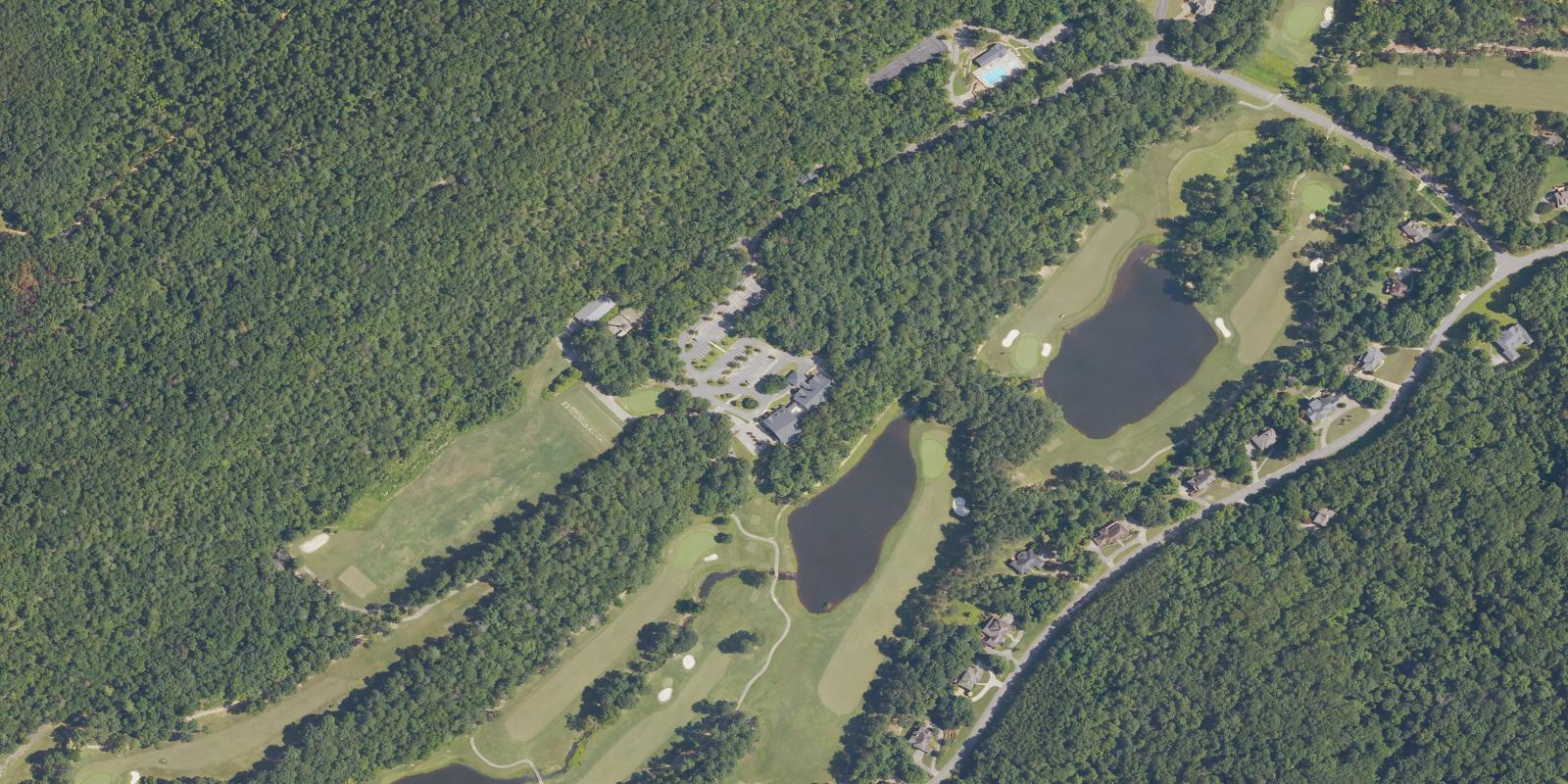 Satellite view of Limestone Springs Golf Club