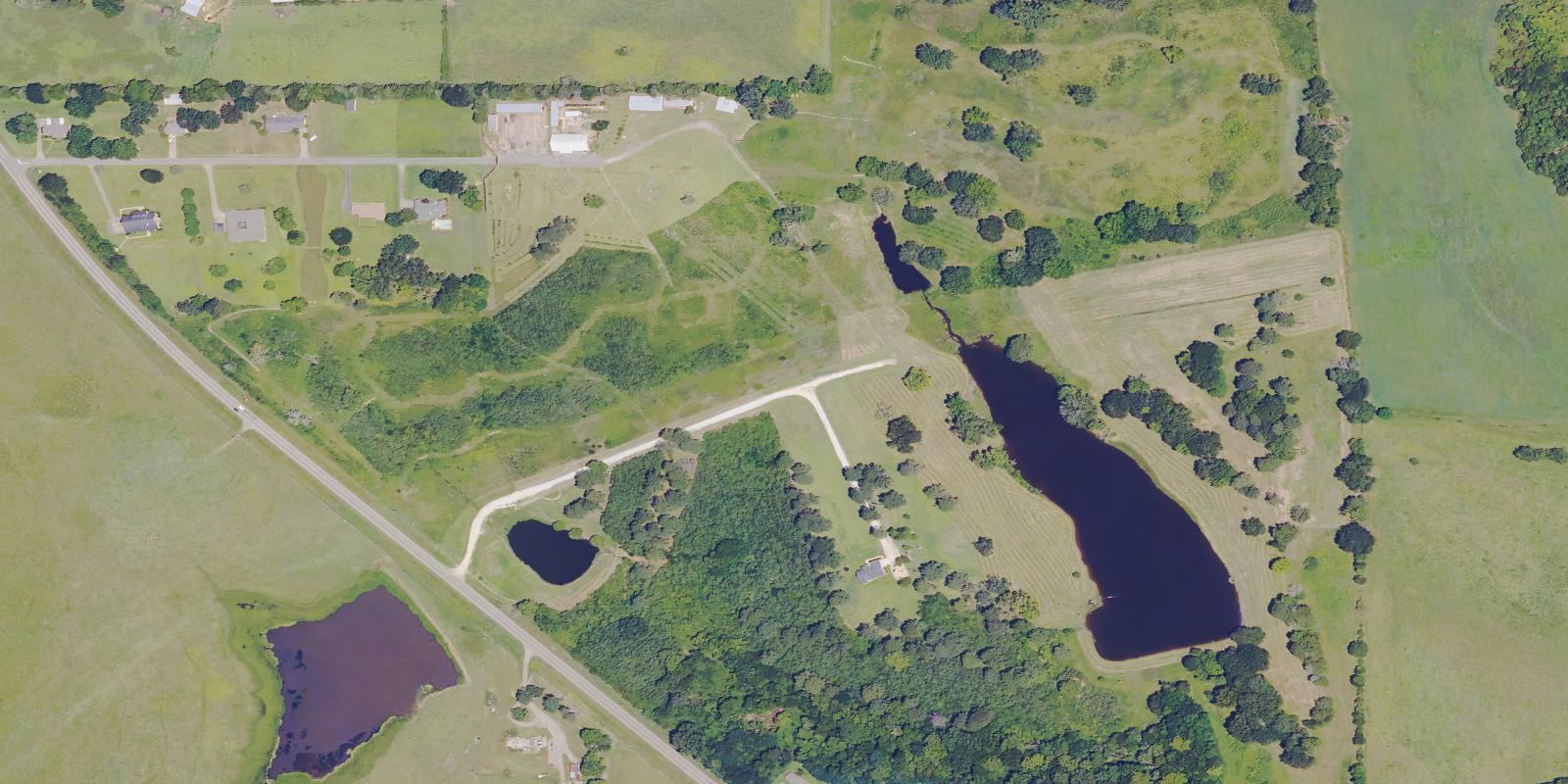 Satellite view of Linden Country Club
