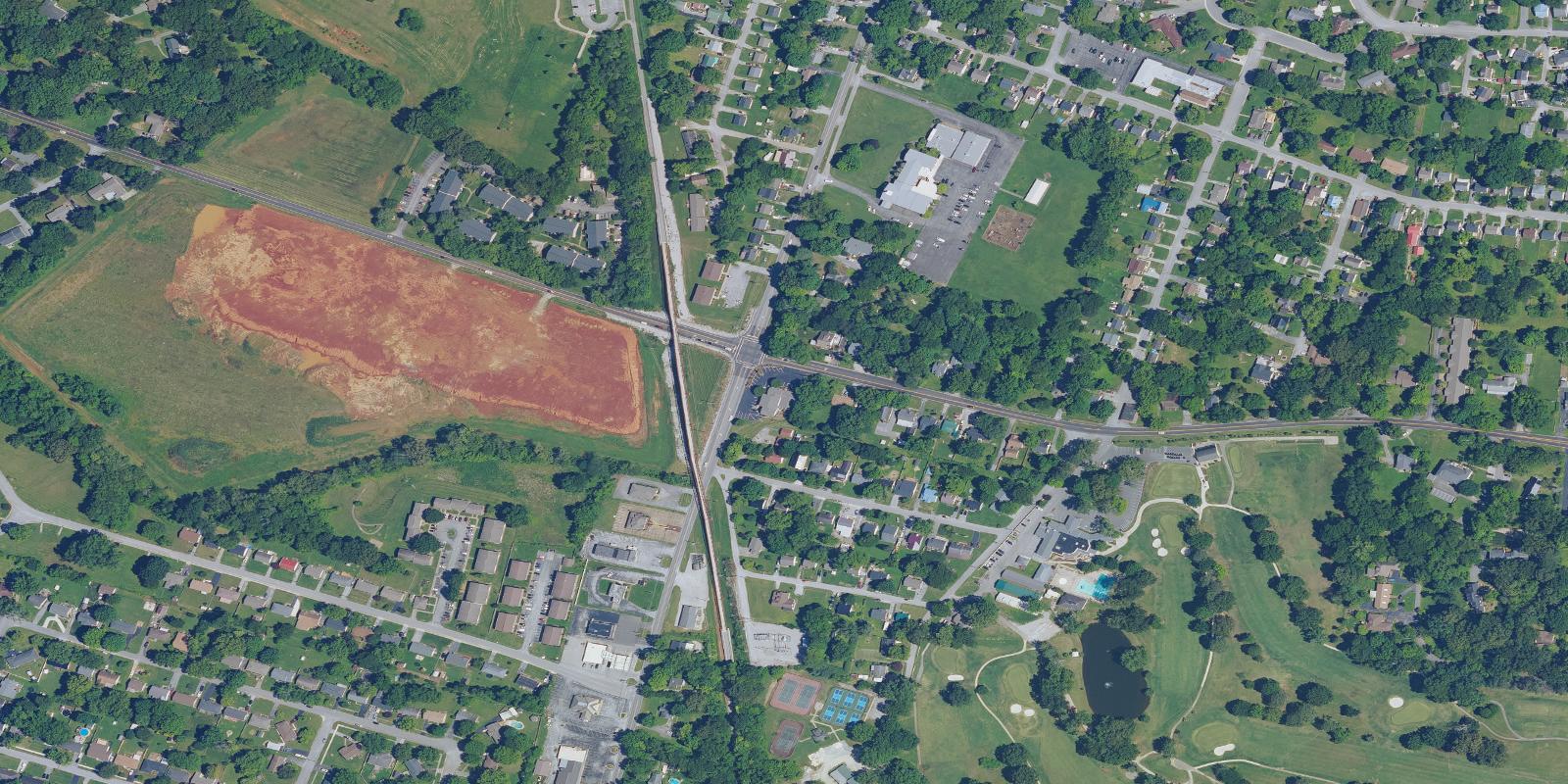 Satellite view of Links At Novadell Golf Course