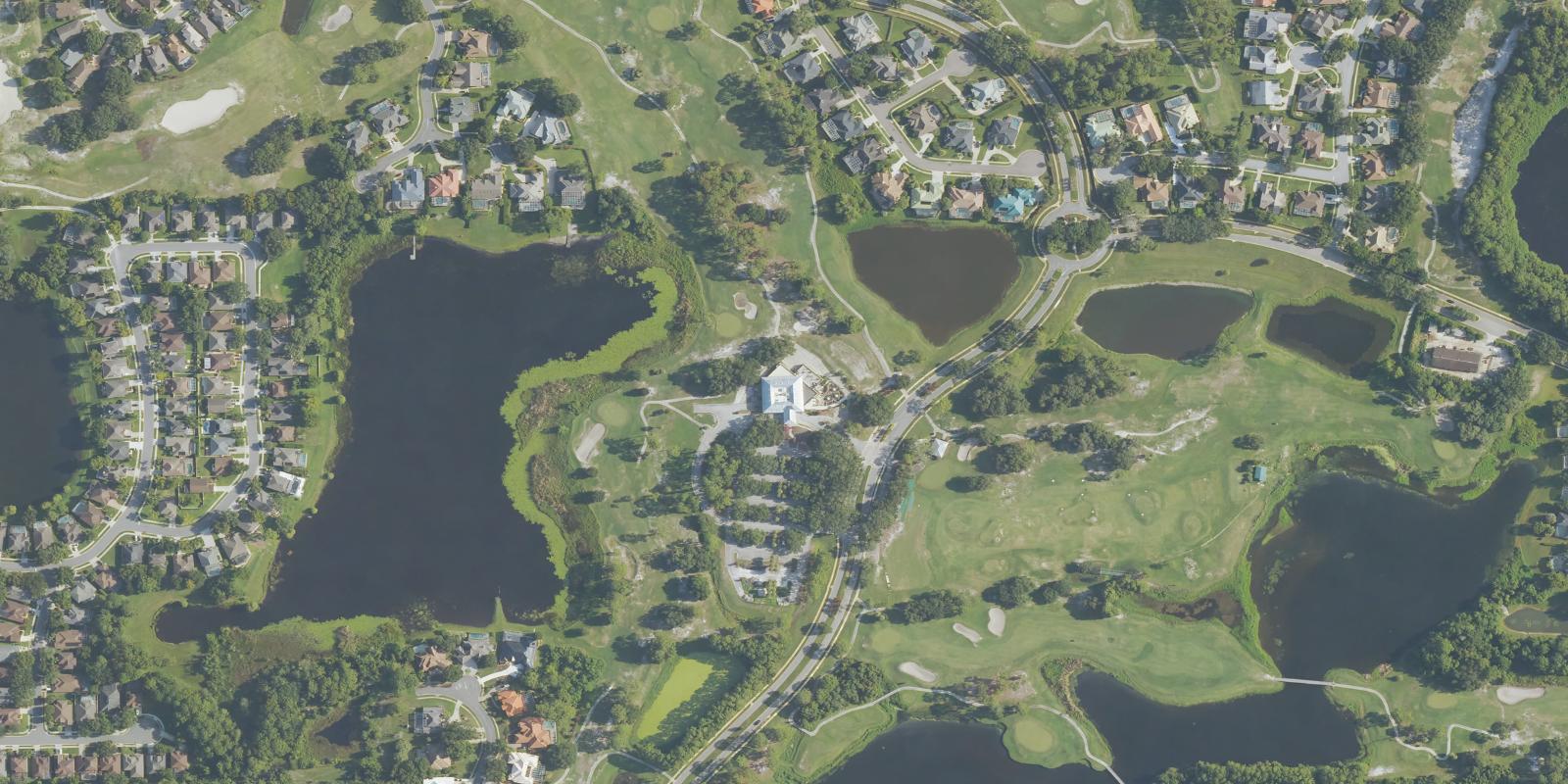 Satellite view of Links of Lake Mary